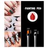 YIMART 20PCS Nail Art Design Dotting Painting Drawing Polish Brush Pen Tools