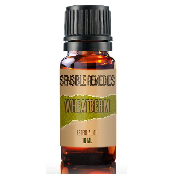 Sensible Remedies Wheatgerm Oil 100% Pure and Natural Distilled 10 mL (0.333 fl oz)