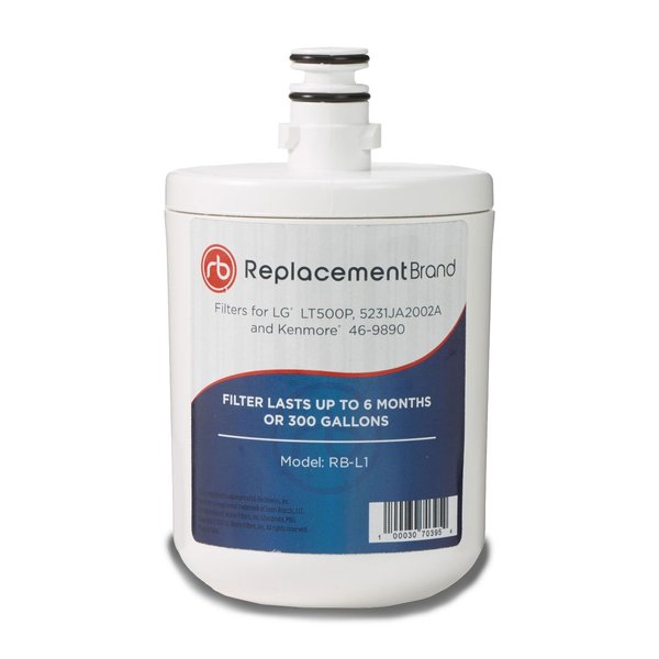 LG LT500P 5231JA2002A ADQ72910907 Comparable Refrigerator Water Filter, Single