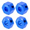 WEFEINO Aluminum Wheel Hex Hubs Combiner 5.5mm & 7.0mm Thick for Tra-xxas 1/10 Slash 2WD RC Car Upgrade Parts