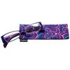 Calabria Victoria Designer Reading Glasses +2.50 Purple Women Vintage Single Power Readers Distortion Free Lenses Durable