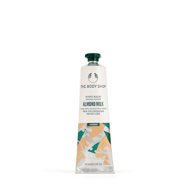 The Body Shop Almond Milk & Honey Hand & Cream – Moisturizes and Protects Sensitive Skin – 1 Fl Oz