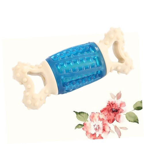 FONDOTIN Shape Squeaky Dog Toy with Little Pattern Chew Toy for Aggressive Chewers Interactive Cartoon Sound Pet Supplies