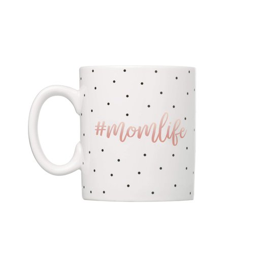 Little Pear Mom Life Mug, Ceramic Coffee Cup, Ideal Gift for New and Expecting Moms, Dishwasher Safe and Microwave Safe, 13oz