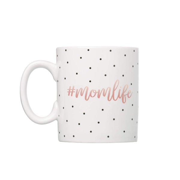 Little Pear Mom Life Mug, Ceramic Coffee Cup, Ideal Gift for New and Expecting Moms, Dishwasher Safe and Microwave Safe, 13oz