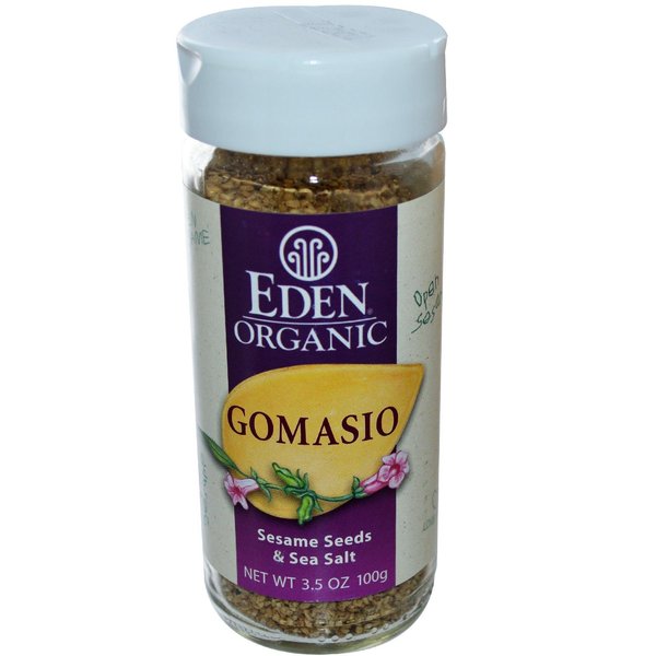 Eden Foods Salt Gomasio Sesame Seed Org, 3.5 oz