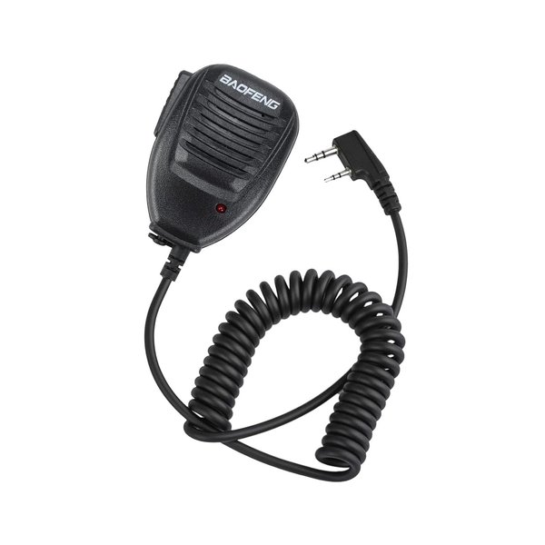 Baofeng BF-S112 Two Way Radio Speaker,Black, Auxiliary