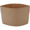 1InTheOffice Corrugated Coffee Cup Sleeves For 10oz 12oz 16 oz (50 Pack)