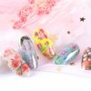 Flower Nail Art Stickers Spring Summer Nail Foil Transfer Decal Nail Art Decoration Floral Nail Design for Women Girls Manicure Decor 10 Sheets