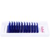 Colored Lash Extensions Mixed Tray Volume Lash Extensions Easy Fan Volume Lashes Blue Lash Extensions Flowering 0.07 Color Lashes Extension (Blue-0.07D-20-25mm)