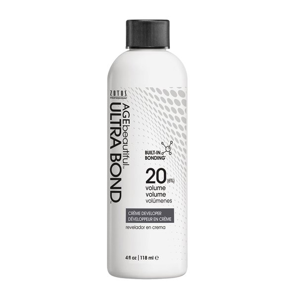 ULTRA BOND 20 Volume Hair Developer with Built-in Bonds to Strengthen & Protect Hair, 4 Fl Oz