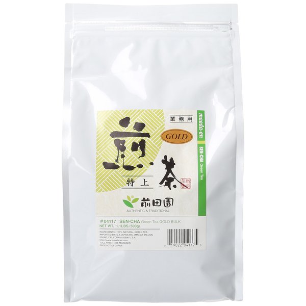Maeda-En Sencha Green Tea Gold for Foodservice, 1.10 Pound
