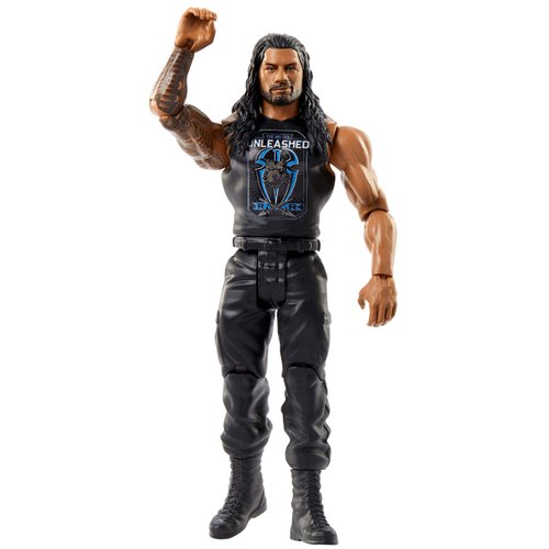WWE Mattel Roman Reigns Basic Series #108 Action Figure in 6-inch Scale with Articulation & Ring Gear