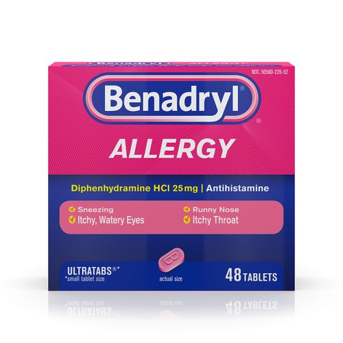Benadryl Allergy UltratabTablets-48ct