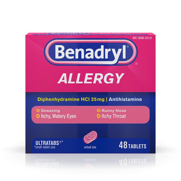 Benadryl Allergy UltratabTablets-48ct