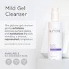 Glytone Mild Cream Cleanser with 3.4 Free Acid Value Glycolic Acid, Glycerin, Creamy for Dry Skin, Citrus Oil, Exfoliate and Moisturize, 6.7 oz