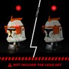 BRIKSMAX Led Lighting Kit for LEGO-75350 Clone Commander Cody Helmet - Compatible with Lego Star Wars Building Blocks Model- Not Include Lego Set