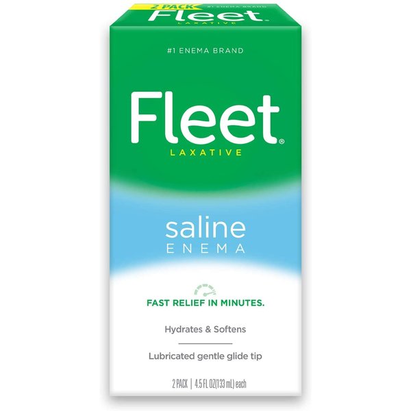 Fleet Adult Enema, 4.5 Fl Oz (Pack of 2)