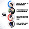 Fit Active Sports Workout Gloves for Training, Weight Lifting, Pull Ups - Extra Gym Grips - Grip Pads to Avoid Calluses - for Men & Women - Super Tight Grip