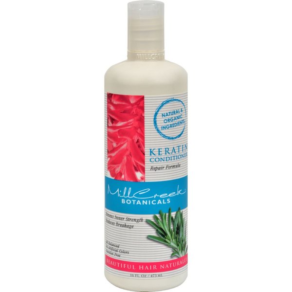 Mill Creek Organic Keratin Conditioner - 16 fl oz (Pack of 4)
