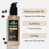 mCaffeine Toner Serum Niacinamide Serum 5 Percent - Pore Tightening, Blemish Reducing, 24 Hour Hydration - Lightweight and Non-Greasy - 5.07 oz