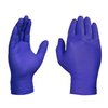 AMMEX Indigo Nitrile Exam Gloves, 3 Mil, Latex Free, Powder Free, Textured, Disposable, Non-Sterile, Food Safe