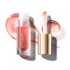 ICONIC LONDON Lustre Lip Oil | Non Sticky, Moisturizing and High Shine Lip Oil, Containing Vitamin C and Hyaluronic Acid, Cruelty Free, Vegan Makeup, She's A Peach, 6 mL/ 0.2 Fl Oz