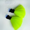 3T-SISTER Fluffy Hair Decoration for Helmet with Suction Cup Reusable Design 2pcs (Helmt Not Included)