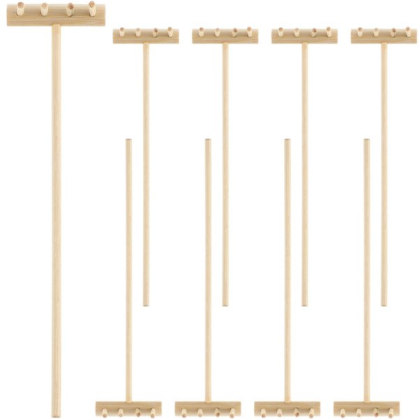 HEALLILY 8pcs Mini Zen Garden Rake Tabletop Rock Garden Sandbox Tools Kits Japanese Desktop Meditation Sand Box Accessories