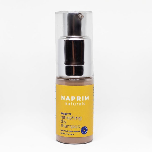 Naprim Naturals - Refreshing Dry Shampoo - Nourishing Talc-Free Powder For Hair & Scalp - Absorbs Excess Oil - With Zinc Oxide for Natural Sun Protection - Tinted For Light Hair - Blonde (30g)