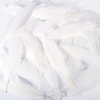 THARAHT 120pcs White Goose Feathers Natural Bulk 6-8 inch 15-20cm for Crafts DIY Cosplay Wedding Party Halloween Decoration Goose Nagoire Feathers