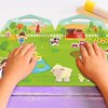 3D Farm Animals Puffy Sticker Play Set Kids 24 Christmas Toys Gifts Sticker Book Window Clings Decals for Toddlers Home Airplane Classroom Nursery Farm Party Supplies Decorations Removable 100