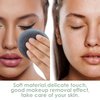SUNLAND Resuable Makeup Remover Pads with Laundry Bag -Soft and Fridnely for Face Eye Lip Remover Pads(Grey)