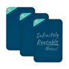 Boogie Board VersaNotes Expansion Pack, Cobalt Blue - Reusable Dry-Erase Sticky Note Alternative 3-Pack for Home and Office, 4x6 Writing Surface with Instant Erase (VersaPen Stylus Not Included)