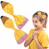 Back To School Hair Clips For Girls Hair Bow Clips Hair Accessories For Girls, Pencil Bow Hair Clips, Girls' Hair Accessories School Theme Hair Clips Preschool Hair Clips