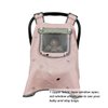 ICOPUCA Car seat Covers for Babies, Muslin carseat Cover Girls, carseat Canopy with Window, Light Weight, fit Summer/Autumn/Spring, Pink Crown, Perfect for gils;