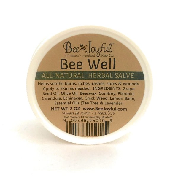 Bee Joyful Bee Well - Herbal Salve - All Natural