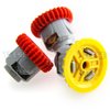 TEESE 24pcs Technic-Differential-Gear-Box-kit of 3, Compatible with Technic-Parts, for MOC Technic-Project-Track-Car-Bulk-Blocks
