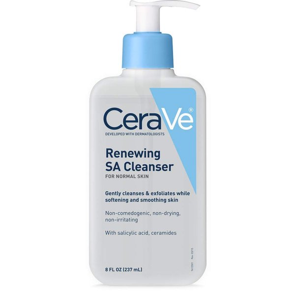 Cleanser | Salicylic Acid Face Wash with Hyaluronic Acid, Niacinamide & Ceramides| BHA Exfoliant for Face | 8 Ounce, 2 Packs (Best Choice)