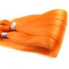 CANELIA Pre stretched Braiding Hair 26 Inch Neon Orange Braiding Hair Extensions Yaki Braids Hair Hot Water Setting Synthetic Braiding Hair Pre stretched Crochet Hair(26 Inch,2 Packs,Orange#)