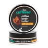 mCaffeine Coffee & Almonds Body Butter with Shea Butter for Deep Moisturization & Soft Skin -Nourishes Dry Skin | Non-Sticky Moisturizer | Coffee-Almond Aroma | Shea Body Butter for Women & Men -100 g
