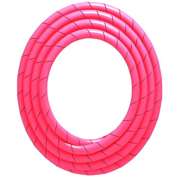 CORD DETANGLER for Curling Irons, Hair Straighteners, Blow Dryers & Clippers (10-Feet, Hot Pink)