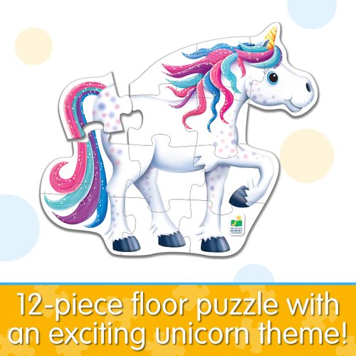 The Learning Journey - My First Big Floor Puzzle - Unicorn - Unicorn Puzzle for Kids - Toddler Games & Gifts for Boys & Girls Ages 2 Years and Up - Award Winning Games and Puzzles