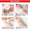 10 Sheets Halloween Wound Tattoos Temporary Scar Tattoo Stickers,Realistic Bloody Fake Scars,Waterproof Halloween Makeup for Adults and Kids, Zombie Face Tattoo Decorations for Cosplay Costume Party