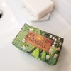 The English Soap Company Anniversary Wrapped Soap Bar, Luxury Lily Shea Butter Soap Bar, Moisturising Soap Bar for Face and Body, Lily of the Valley Scent 190g
