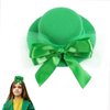 St. Patrick's Day Hair Clips Irish Bow knot Top Hat Hair Barrettes Leprechaun Hat Saint Patrick's Day Green Gauze Bow Hair pins Headwear Cute Bow for Girls Toddlers Hair Bows 1pcs