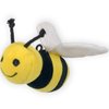 Yelllow Baby Bee Plush Comfort Security Tag Taggy Blanket and 5" Plush Toy Stuffed Bee