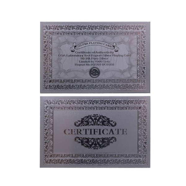 Donald Trump Playing Cards - Gold Plated Playing Cards Gold Plated Deck of Waterproof Poker Cards for Game for Table Games Good Gift for Friends, Men, Boyfriends (Gold&Silver w/Box)