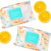 Pacifica Beauty Glowing Glycolic Acid, Orange, Vanilla Makeup Removing Wipes, Skincare, AHA, Aloe, Daily Cleansing, Face Wipes, Face Towelettes, Makeup Remover Cloth, Vegan, 30 Count (1 Pack)