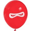 Fun Express BB13628879 Ninja Warriors 11 in. Latex Balloons 24 Pack